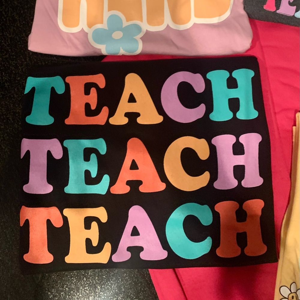 Teacher Tshirts (2 tees bundle) - Picture 7 of 8